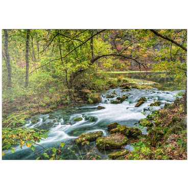 Darstellung des Puzzle Motivs puzzleplate Alley Spring, Missouri, USA 1000 Puzzle