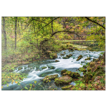 Darstellung des Puzzle Motivs puzzleplate Alley Spring, Missouri, USA 100 Puzzle