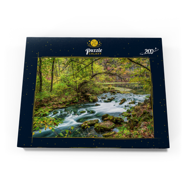 Darstellung des Puzzle Motivs Alley Spring, Missouri, USA 200 Puzzle Schachtel Ansicht3