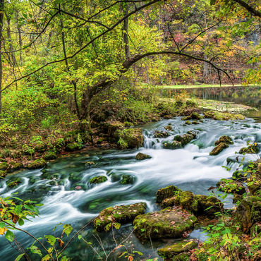 Darstellung des Puzzle Motivs Alley Spring, Missouri, USA 200 Puzzle 3D Modell