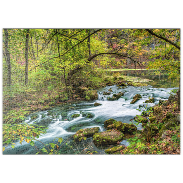 Darstellung des Puzzle Motivs puzzleplate Alley Spring, Missouri, USA 500 Puzzle