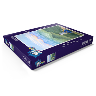 Darstellung des Puzzle Motivs Kater Jacob - Nichts ist unmöglich! 100 Puzzle Schachtel Ansicht1