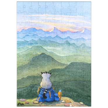 Darstellung des Puzzle Motivs puzzleplate Kater Jacob - Nichts ist unmöglich! 100 Puzzle