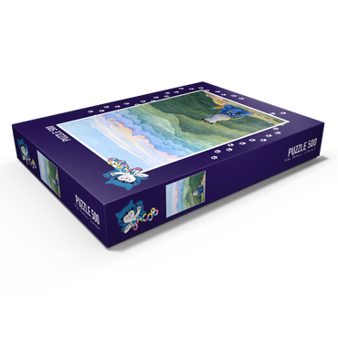 Darstellung des Puzzle Motivs Kater Jacob - Nichts ist unmöglich! 500 Puzzle Schachtel Ansicht1