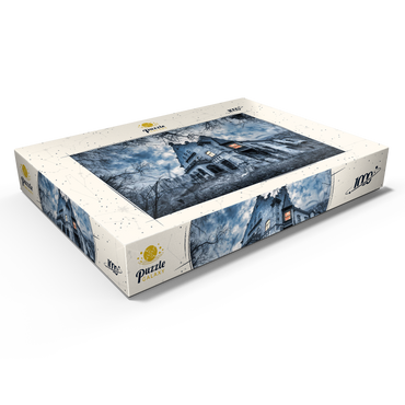 Darstellung des Puzzle Motivs Lost Places - Altes verwunschenes verlassenes Haus 1000 Puzzle Schachtel Ansicht1