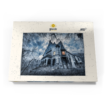Darstellung des Puzzle Motivs Lost Places - Altes verwunschenes verlassenes Haus 1000 Puzzle Schachtel Ansicht3