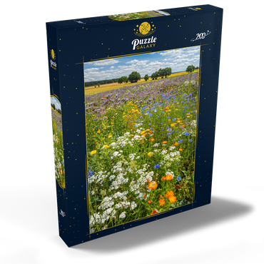 Darstellung des Puzzle Motivs Sommerliche Blumenwiese bei Eichstätt 200 Puzzle Schachtel Ansicht2