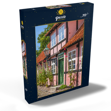 Darstellung des Puzzle Motivs Erichsens Gård Museum 200 Puzzle Schachtel Ansicht2