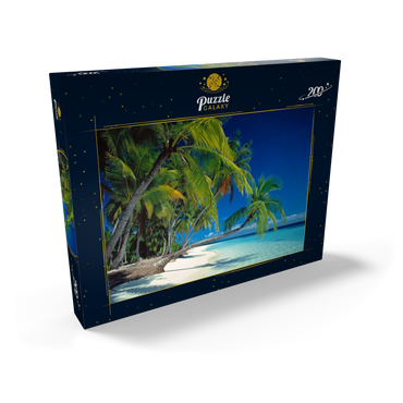 Darstellung des Puzzle Motivs Urlaubsparadies, Malediven 200 Puzzle Schachtel Ansicht2