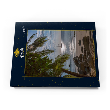 Darstellung des Puzzle Motivs Phan Sea Beach, Insel Phuket, Thailand 100 Puzzle Schachtel Ansicht3