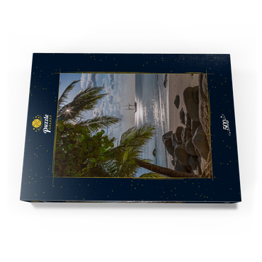 Darstellung des Puzzle Motivs Phan Sea Beach, Insel Phuket, Thailand 500 Puzzle Schachtel Ansicht3