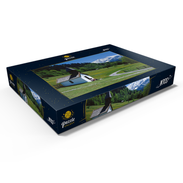 Darstellung des Puzzle Motivs Vordergraseck bei Garmisch-Partenkirchen 1000 Puzzle Schachtel Ansicht1