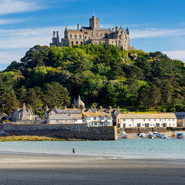 Darstellung des Puzzle Motivs St Michael's Mount, Marazion bei Penzance, Penwith Peninsula, Cornwall 1000 Puzzle 3D Modell