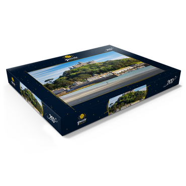 Darstellung des Puzzle Motivs St Michael's Mount, Marazion bei Penzance, Penwith Peninsula, Cornwall 200 Puzzle Schachtel Ansicht1
