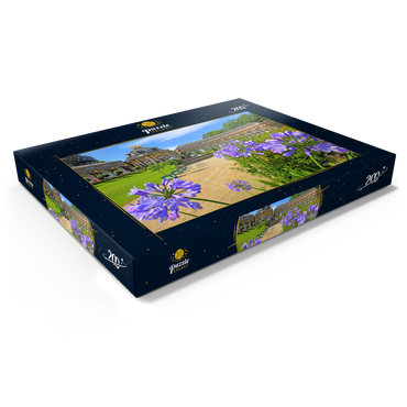 Darstellung des Puzzle Motivs Orangerie und Sonnentempel der Eremitage, Bayreuth, Oberfranken 200 Puzzle Schachtel Ansicht1