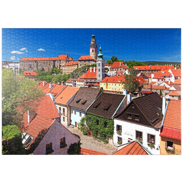 Darstellung des Puzzle Motivs puzzleplate St. Jost (Český Krumlov) 1000 Puzzle