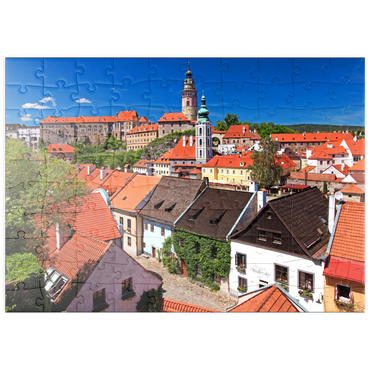 Darstellung des Puzzle Motivs puzzleplate St. Jost (Český Krumlov) 100 Puzzle