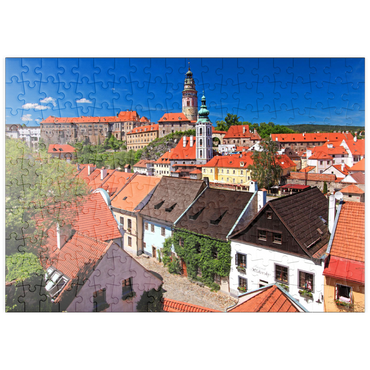 Darstellung des Puzzle Motivs puzzleplate St. Jost (Český Krumlov) 200 Puzzle