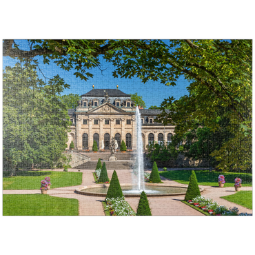 Darstellung des Puzzle Motivs puzzleplate Orangerie im Schlossgarten, Schlosspark 1000 Puzzle