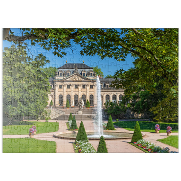 Darstellung des Puzzle Motivs puzzleplate Orangerie im Schlossgarten, Schlosspark 200 Puzzle