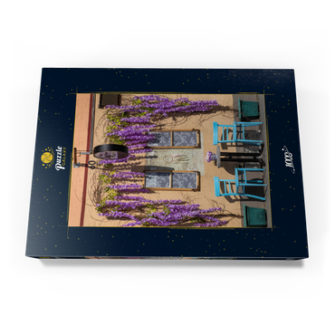 Darstellung des Puzzle Motivs Cafe in Deggendorf 1000 Puzzle Schachtel Ansicht3