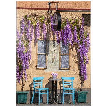 Darstellung des Puzzle Motivs puzzleplate Cafe in Deggendorf 1000 Puzzle