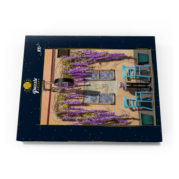 Darstellung des Puzzle Motivs Cafe in Deggendorf 100 Puzzle Schachtel Ansicht3