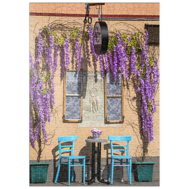 Darstellung des Puzzle Motivs puzzleplate Cafe in Deggendorf 500 Puzzle