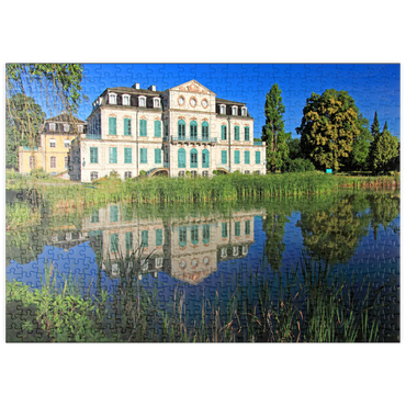 Darstellung des Puzzle Motivs puzzleplate Schloss Wilhelmsthal, Calden nahe Kassel, Hessen, Deutschland 500 Puzzle