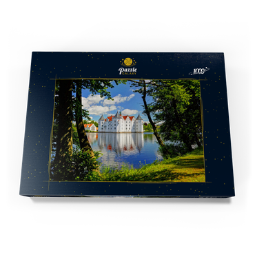 Darstellung des Puzzle Motivs Wasserschloss Glücksburg in Glücksburg 1000 Puzzle Schachtel Ansicht3