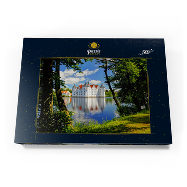 Darstellung des Puzzle Motivs Wasserschloss Glücksburg in Glücksburg 500 Puzzle Schachtel Ansicht3