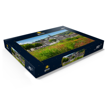 Darstellung des Puzzle Motivs Kuranlagen im Soleheilbad Bad Salzungen, Rhön 100 Puzzle Schachtel Ansicht1