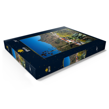 Darstellung des Puzzle Motivs Blick auf Tejada und zum Roque Bentayga (1404m), Gran Canaria, Kanarische Inseln, Spanien 200 Puzzle Schachtel Ansicht1