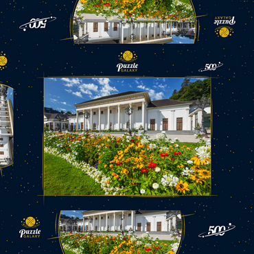 Darstellung des Puzzle Motivs Kurhaus mit dem Casino in Baden-Baden 500 Puzzle Schachtel 3D Modell