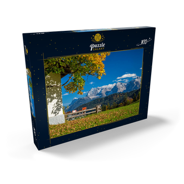 Darstellung des Puzzle Motivs Am Berggasthof Gschwandtnerbauer (1020m) 100 Puzzle Schachtel Ansicht2