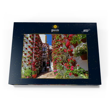 Darstellung des Puzzle Motivs Festival der Patios in der Altstadt von Cordoba, Andalusien, Spanien 1000 Puzzle Schachtel Ansicht3