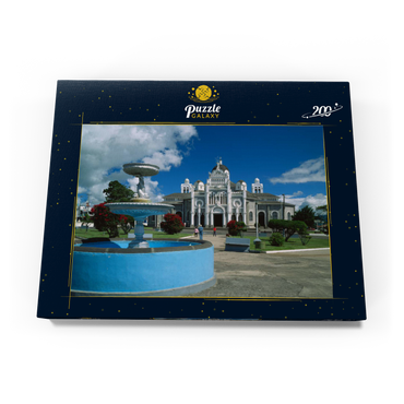 Darstellung des Puzzle Motivs Basilika de Nuestra Senora de los Angeles in Cartago, Costa Rica 200 Puzzle Schachtel Ansicht3