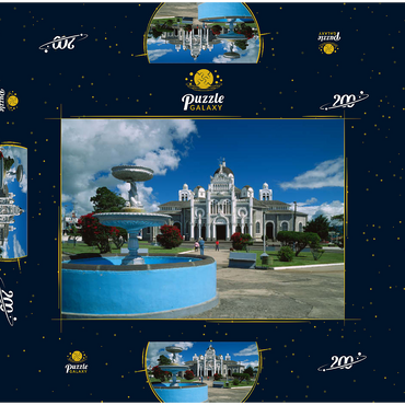 Darstellung des Puzzle Motivs Basilika de Nuestra Senora de los Angeles in Cartago, Costa Rica 200 Puzzle Schachtel 3D Modell