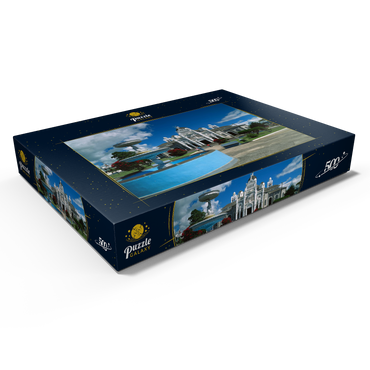 Darstellung des Puzzle Motivs Basilika de Nuestra Senora de los Angeles in Cartago, Costa Rica 500 Puzzle Schachtel Ansicht1