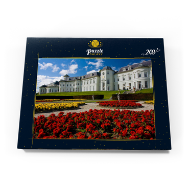 Darstellung des Puzzle Motivs The Kildare Hotel in Straffan bei Dublin, Grafschaft County Kildare, Leinster, Irland 200 Puzzle Schachtel Ansicht3