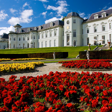 Darstellung des Puzzle Motivs The Kildare Hotel in Straffan bei Dublin, Grafschaft County Kildare, Leinster, Irland 200 Puzzle 3D Modell