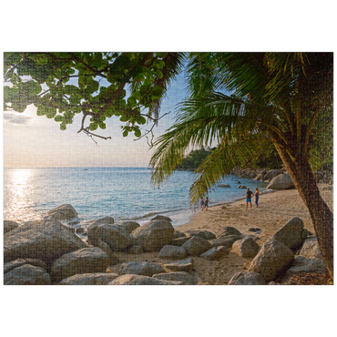 Darstellung des Puzzle Motivs puzzleplate Phan Sea Beach, Insel Phuket, Thailand 1000 Puzzle