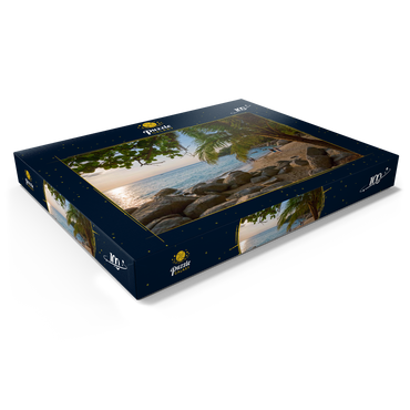 Darstellung des Puzzle Motivs Phan Sea Beach, Insel Phuket, Thailand 100 Puzzle Schachtel Ansicht1