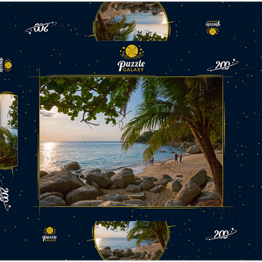 Darstellung des Puzzle Motivs Phan Sea Beach, Insel Phuket, Thailand 200 Puzzle Schachtel 3D Modell