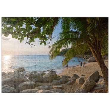 Darstellung des Puzzle Motivs puzzleplate Phan Sea Beach, Insel Phuket, Thailand 500 Puzzle