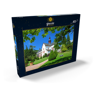 Darstellung des Puzzle Motivs Kloster Eberbach bei Eltville am Rhein 100 Puzzle Schachtel Ansicht2