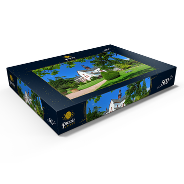 Darstellung des Puzzle Motivs Kloster Eberbach bei Eltville am Rhein 500 Puzzle Schachtel Ansicht1