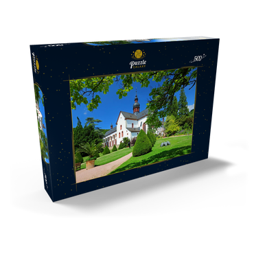 Darstellung des Puzzle Motivs Kloster Eberbach bei Eltville am Rhein 500 Puzzle Schachtel Ansicht2