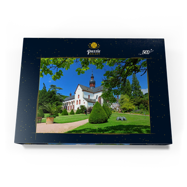 Darstellung des Puzzle Motivs Kloster Eberbach bei Eltville am Rhein 500 Puzzle Schachtel Ansicht3