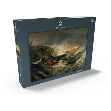 Darstellung des Puzzle Motivs The Wreck of a Transport Ship 500 Puzzle Schachtel Ansicht2